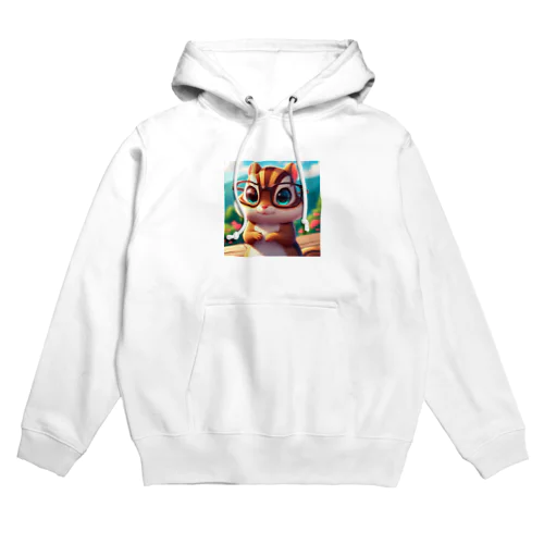 メガネしまりす Hoodie