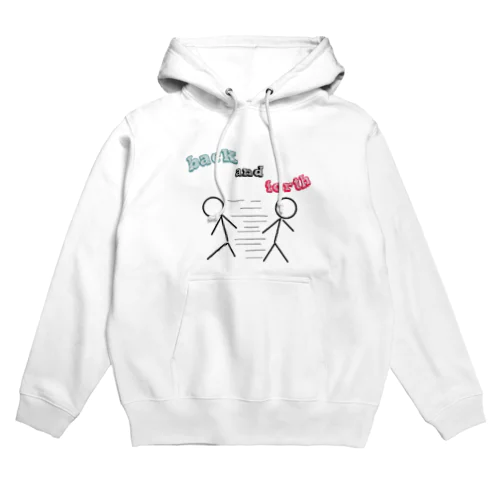 帰る男くんと行ったりちゃん Hoodie