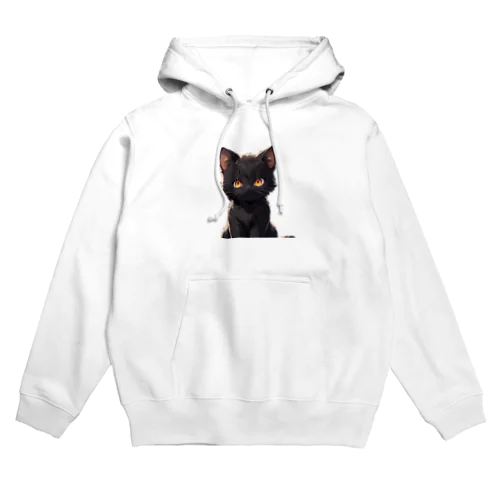 マスコットキャラクター ~ 黒猫くん Hoodie