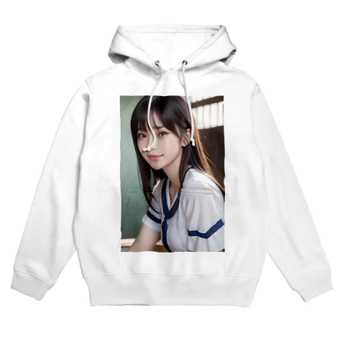 美女との出会い Hoodie