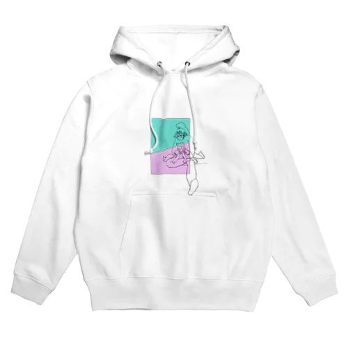 レトロ女子 Hoodie