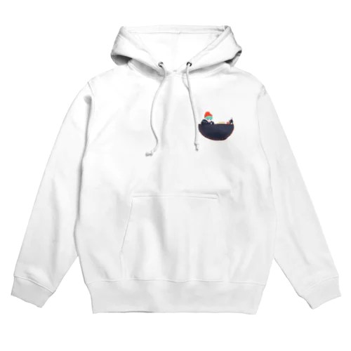 みどりのかみの男の子 Hoodie