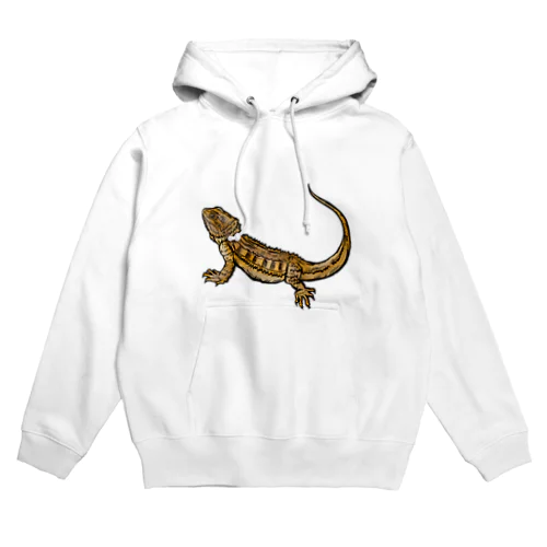 フトアゴヒゲトカゲグッズ Hoodie