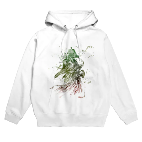 サックス侍「見得 -color-」series Hoodie