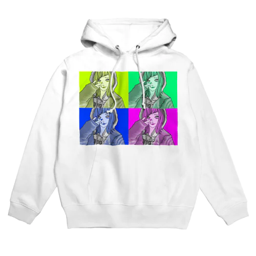 世界観を持つ女の子 Hoodie