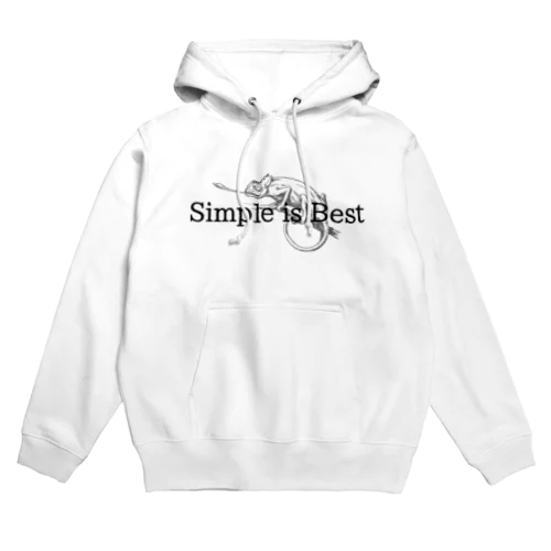 simple is best パーカー