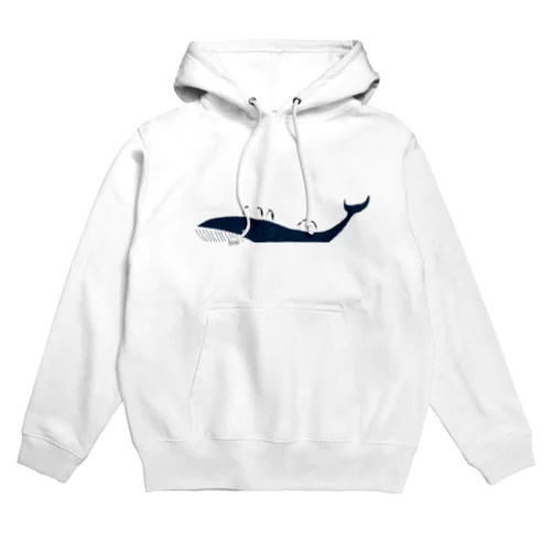 クジラとペンギン Hoodie