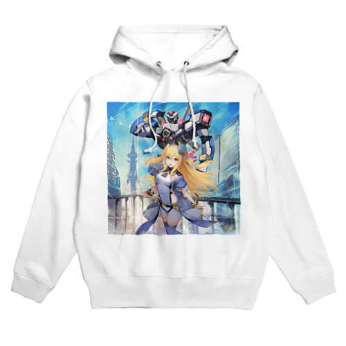 愛永星ミア_illustration by 中村エイト Hoodie