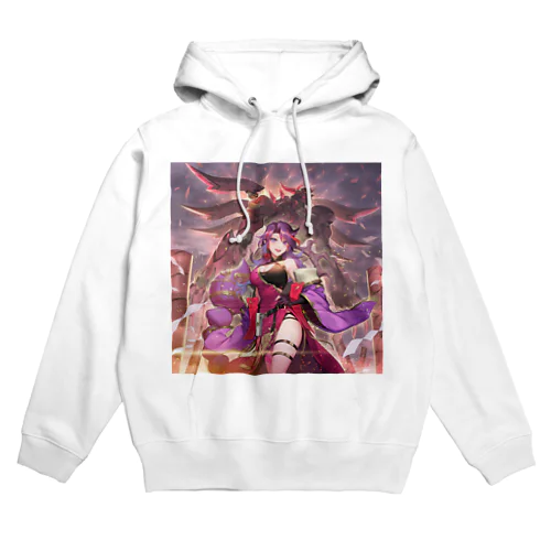 槐月スーヴァ様_illustration by 中村エイト Hoodie