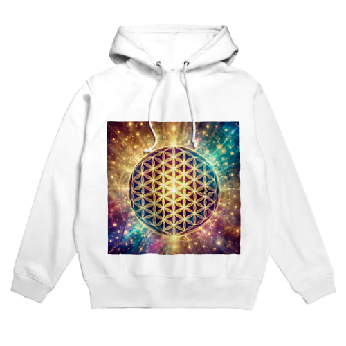 フラワーオブライフ Hoodie