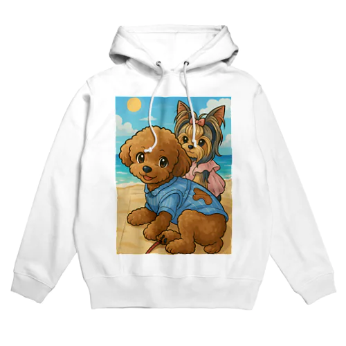 マロンとショコラの休日リゾート Hoodie