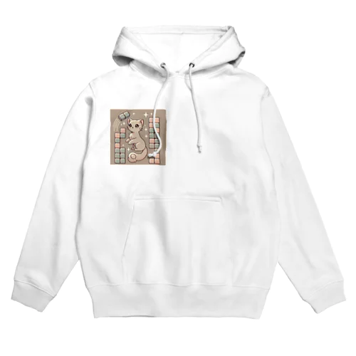ふわパズにゃんこ Hoodie