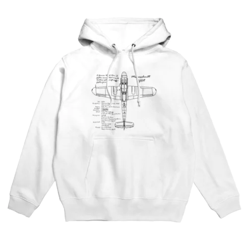 メッサーシュミット：戦闘機：ドイツ軍：ナチス：WW2：第二次世界大戦：太平洋戦争 Hoodie