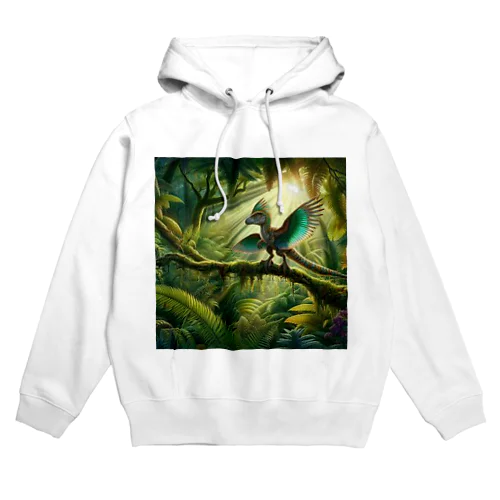 ジュラの森、虹色の目覚め Hoodie