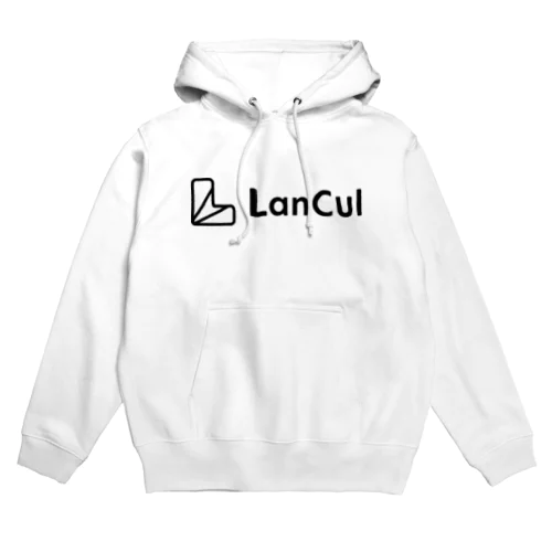 LanCulグッズ（ロゴ黒） 후디