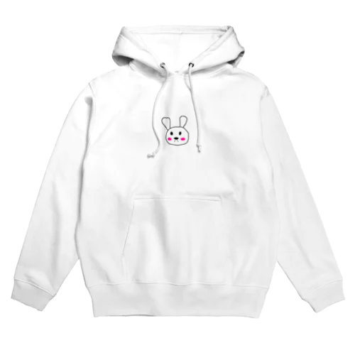 誰が何を言おうとうさぎちゃん Hoodie