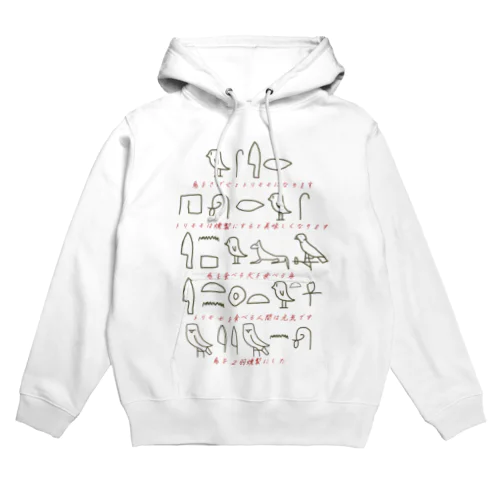 アホ翻訳ヒエログリフ Hoodie