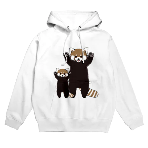 レッサーパンダ息子も参戦 Hoodie