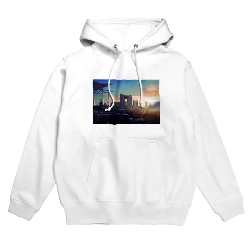 東京夕陽 Hoodie