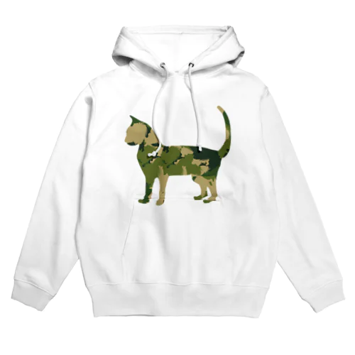 アーミーな猫ちゃん Hoodie