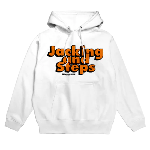 JACKING AND STEPS Orange Hoodie