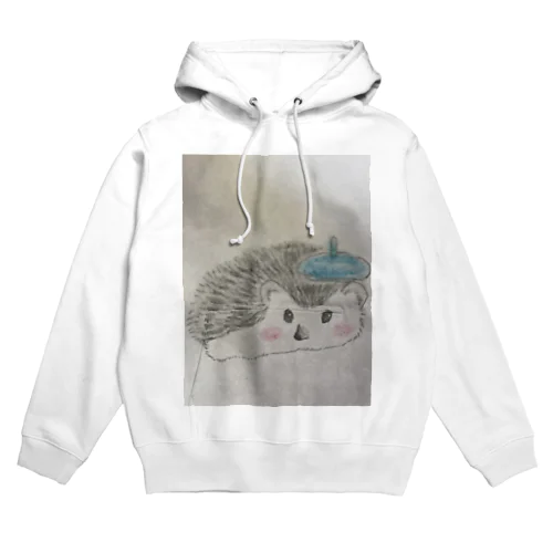 ベレー帽かぶったハリネズミ Hoodie