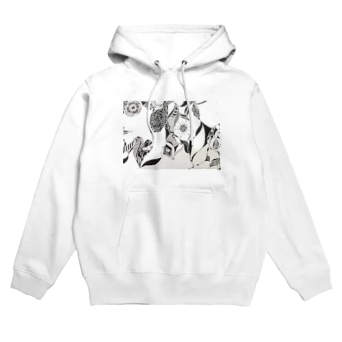 モノクロ Hoodie