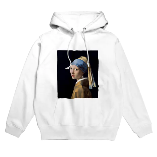 フェルメール / 真珠の耳飾りの少女(The Girl with a Pearl Earring 1665) Hoodie