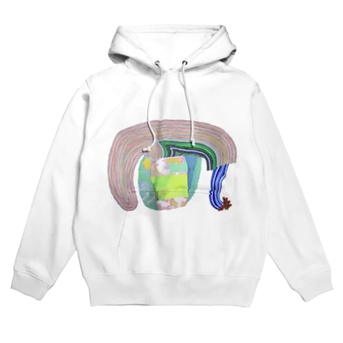 (front)ぐんぐんどーう(back)とまる Hoodie