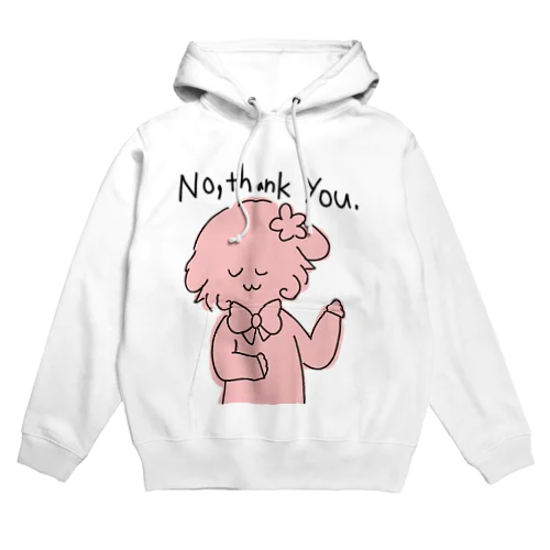 桃犬「結構です」グッズ Hoodie