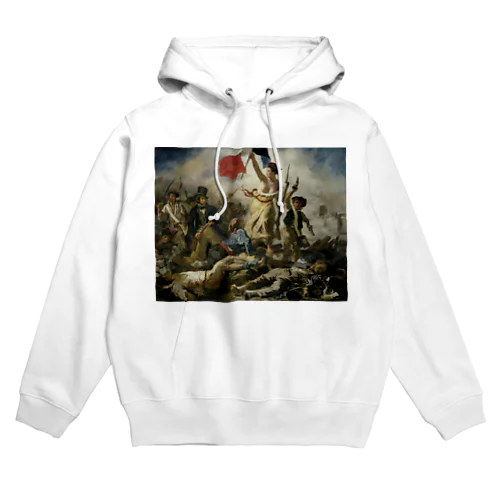 民衆を導く自由の女神 / ウジェーヌ・ドラクロワ(La Liberte guidant le peuple 1830) Hoodie