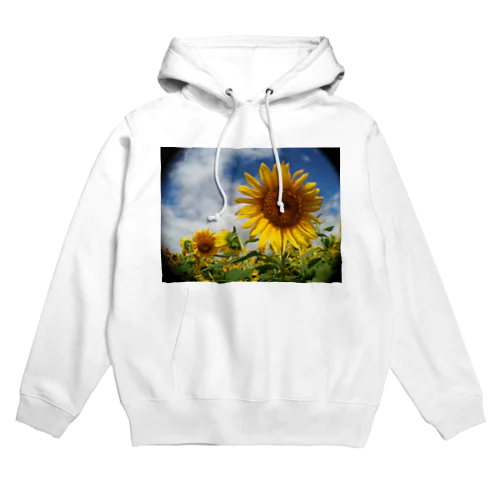 夏の花 向日葵 Hoodie