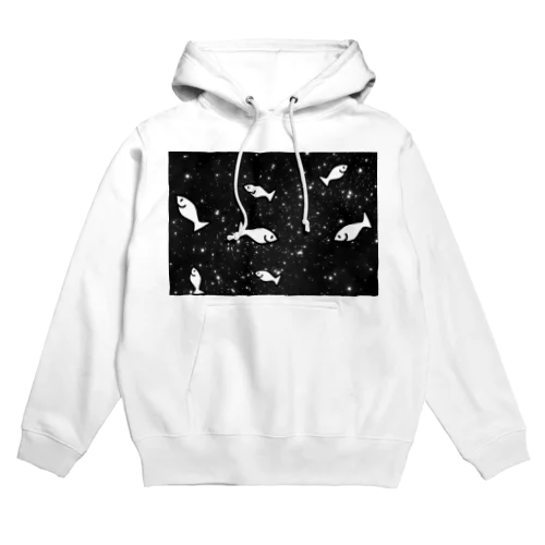 さかながうちゅうのちりになりました Hoodie