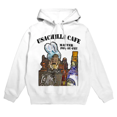 うさチラカフェスタッフアイテム Hoodie