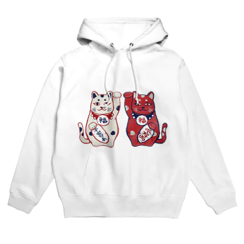 【日本レトロ#01】招き猫 Hoodie