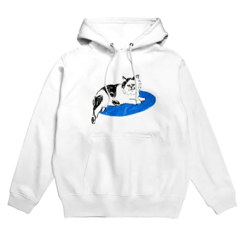 blue monday cat Hoodie