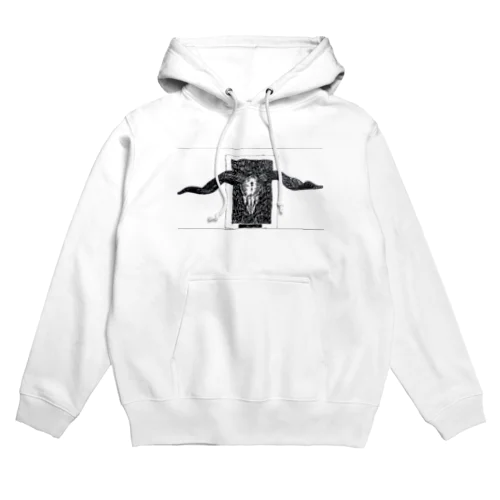 山羊の頭蓋骨のイラスト Hoodie