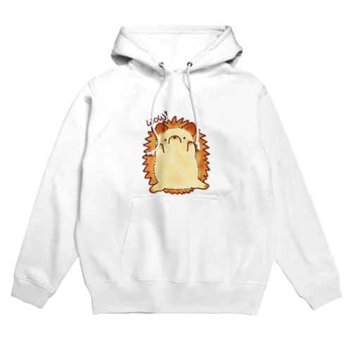 驚いているふりをしているハリネズミ Hoodie