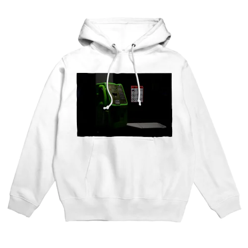 公衆電話（夜） Hoodie