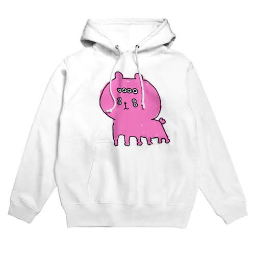 もんすたーくまちゃん(ピンク) Hoodie