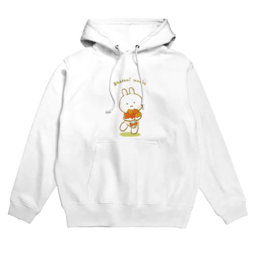 ごったにうさぎと花束 Hoodie