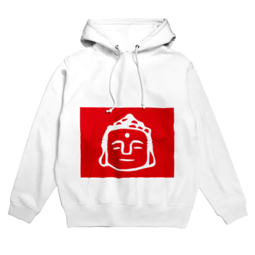 red daibutsu 紅白大仏 Hoodie