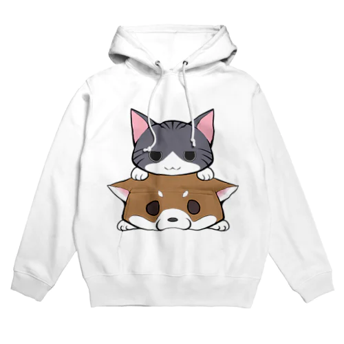 しばねこ（胡麻柴） Hoodie