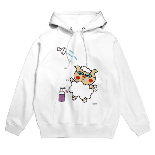 わーい！シャワーだ！ Hoodie