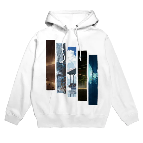 五列風景 Hoodie