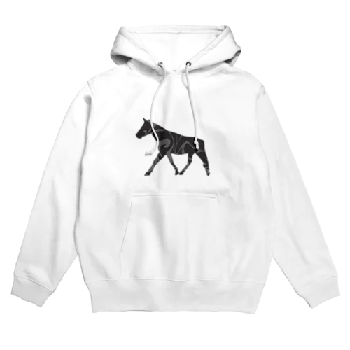 馬マーブル Hoodie