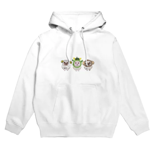 干支被り物ハリネズミ Hoodie