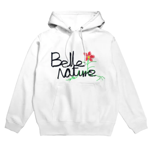 belle nature パーカー