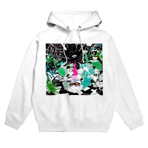 肝腎ロゴ入り Hoodie