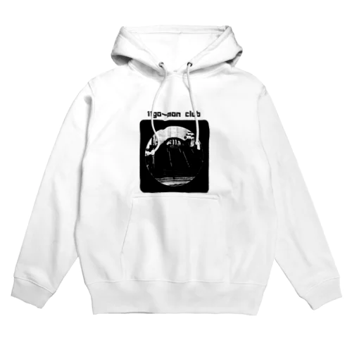 11go-mon club 黒 Hoodie